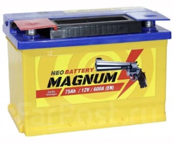 Аккумулятор Magnum 75 росс 278-175-180