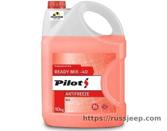 Антифриз PILOTS RED LINE -40, 10л