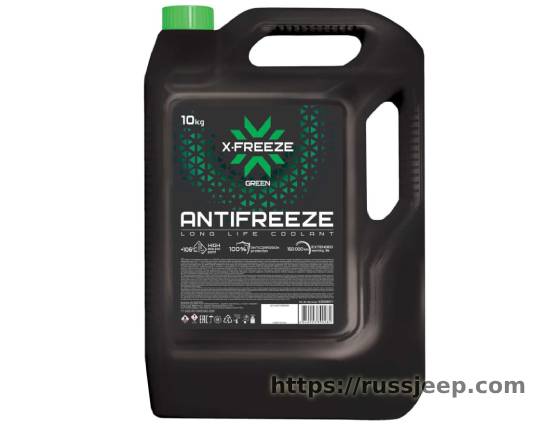 Антифриз X-Freeze Green 10кг 430206071