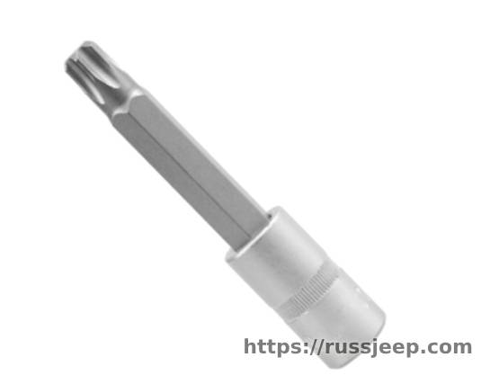 Головка со вставкой TORX T10 1/2DR, L=100 мм АвтоDело 39635