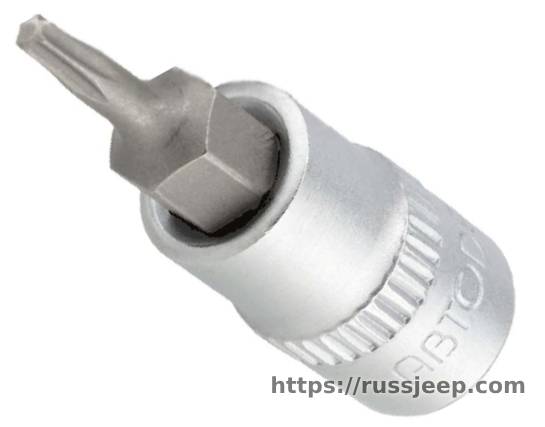 Головка со вставкой TORX T45, 1/4DR, 38 мм АвтоDело 39341