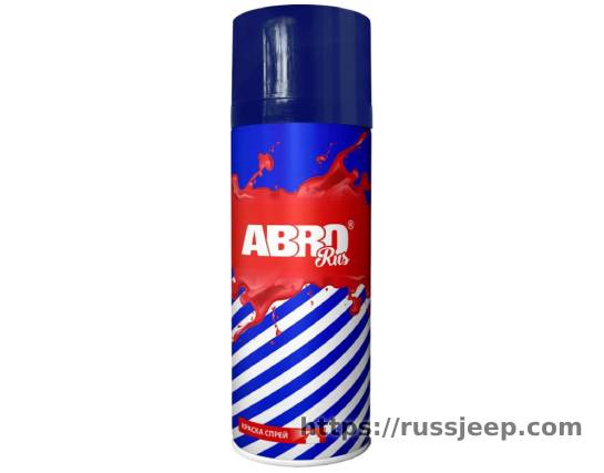Краска-спрей ABRO Rus №219 темно-синяя 473мл SPO-219-R