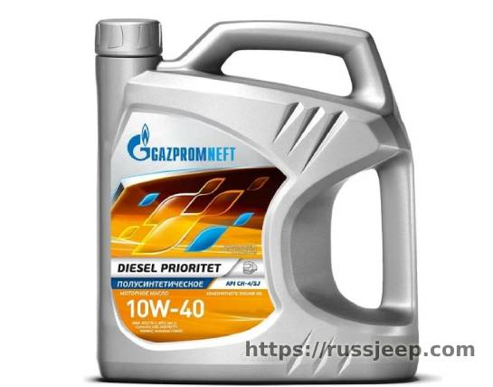 Масло Gazpromneft Diesel Prioritet 10W-40 5л полусинтетика