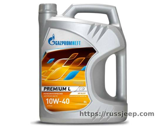 Масло Gazpromneft Premium L 10W-40 5л полусинтетика