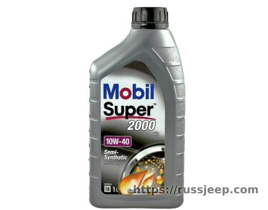 Масло MOBIL Super 2000 X1, 10W-40, 1 л полусинтетика