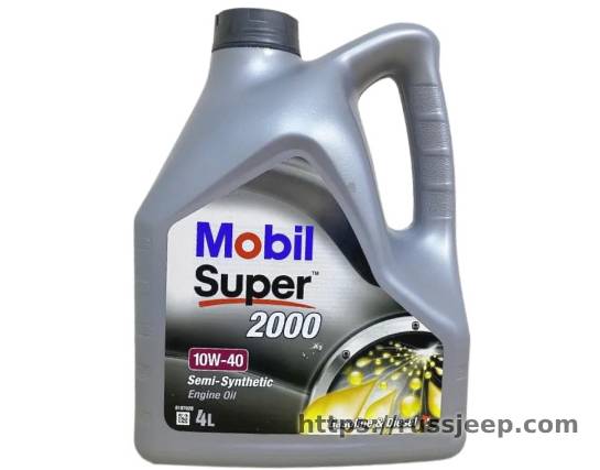 Масло Mobil Super 2000 X1, 10W-40, 4 л полусинтетика