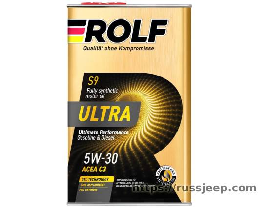 Масло Rolf ULTRA 5w-30, ACEA C3, 1л синтетика