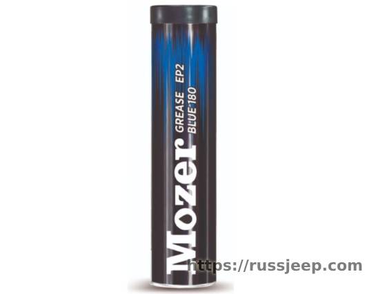 Смазка Mozer GREASE EP2 BLUE 180, туба 400гр